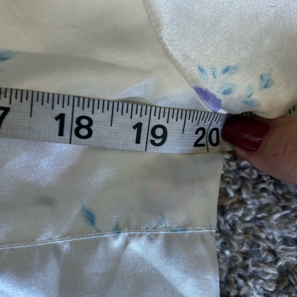 Suzanne Beth Vintage Three Piece Floral Pajama Lingerie Set size S/M - Picture 6 of 11